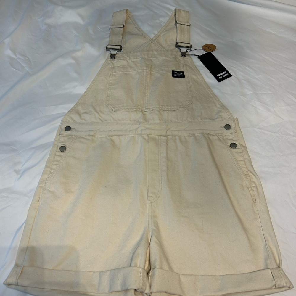 BNWT Dr. Denim overall-shorts - size Large